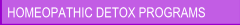 CEASE & Homeopathic Detox