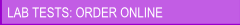 Lab Tests: Order Online