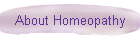 About Homeopathy